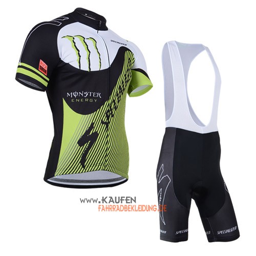 Specialized Kurzarmtrikot 2014 Und Kurze Trägerhose Grün Und Shw