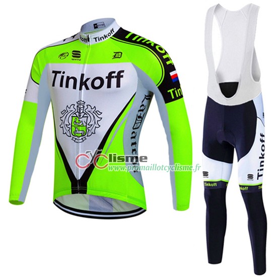 Tinkoff Langarmtrikot 2016 Und Lange Tragerhose Grun Und Shwarz